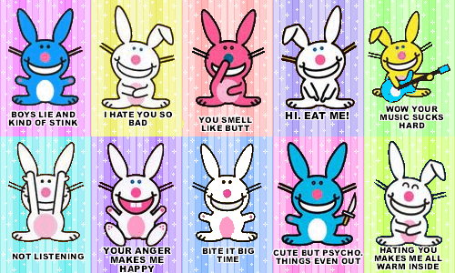 funny quotes happy bunny
