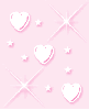 Pink Hearts And Stars