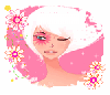Pink Flowery Girl