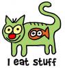 i eat stuff kitty