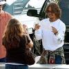 Johnny Depp with fan