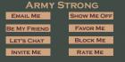 Army Strong Contact