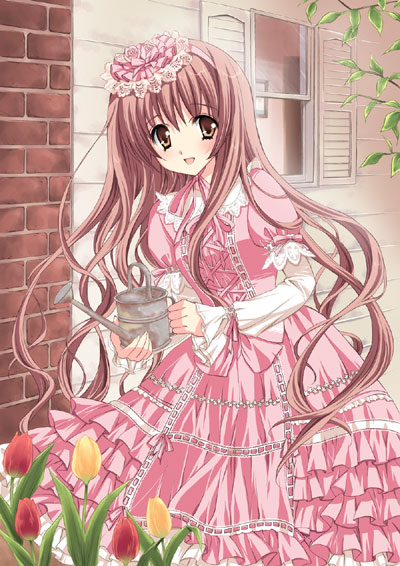 pretty pink dress