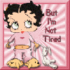 Baby Betty Boop not tired