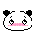  	panda smiley