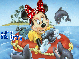 Kim - Minnie Mouse & dolphins