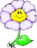 cute animated flower