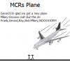 MCRs plane