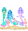 Mermaid girls