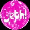 Beth disco ball