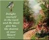 Delight yourself in the Lord - scripture