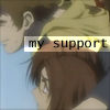 my support