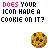 Does Your Icon Have A Cookie On It?