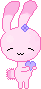 cute kawaii bunny character