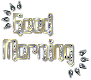 Diamond Pierced Text - Good Morning