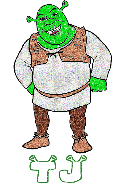 Shrek with TJ