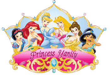 Princesses Crown Glitter - Princess Yanily