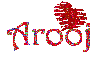 Arooj - Red Heart