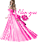 Woman in Pink Dress