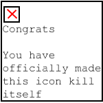 Suicidal Icon
