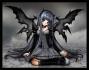 Goth wings girl