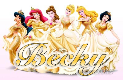 Disney Princesses - Becky