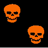 halloween skull spaz
