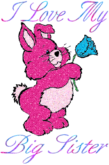 I Love My Big Sister Bunny