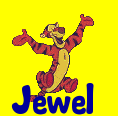 Tigger & Pooh Playing (animated)- Jewel