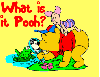 Pooh & Piglet with Frog (animated)- What is it Pooh?