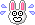 Bunny Emoticon #7