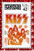 Kiss Stamp (glitter boarder)