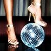 disco ball & high heels