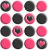 Pink&Black Dots w/Hearts