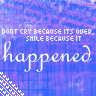 Do not cry