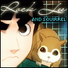 rock lee and squirrel