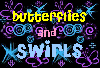 Butterflies And Swirls