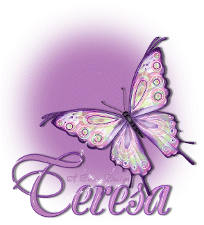 Butterfly Bling Purple-Teresa