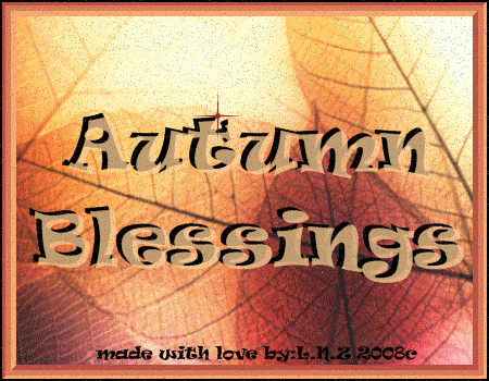 Autumn Blessings
