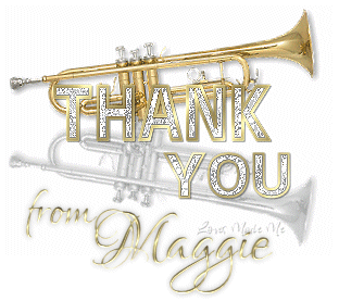 Gold trumpet ty maggie