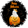 Happy Halloween ghost