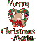 Merry Christmas- Marla