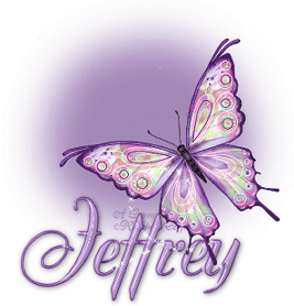 Butterfly Bling Purple Jeffrey