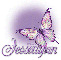 Butterfly Bling Purple Jessalynn