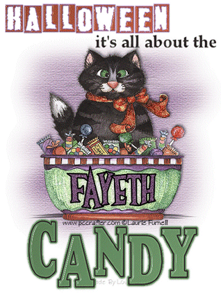 FAYETH KittyCat Candy Bowl LF