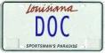 Doc - Louisiana Plate