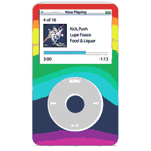 Rainbow iPod
