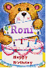 Happy Birthday Bear Roni