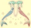 two mermaids