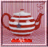 Red Tea Pot with Rita in blinkie